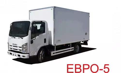Isuzu ELF 5.5 Изотермический фургон