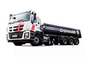 ISUZU GIGA 6x4 60.0 Тягачи с самосвальным полуприцепом